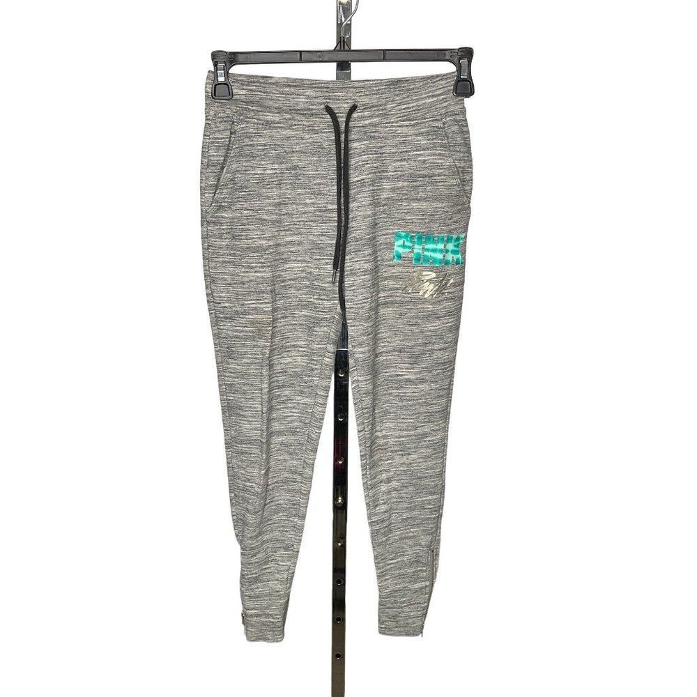 Xs Victoria's Secret Lounge Track Pants Gray Green XS